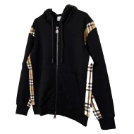 Худи Burberry Checked Print On The Sides Худи Burberry Checked Print On The Sides