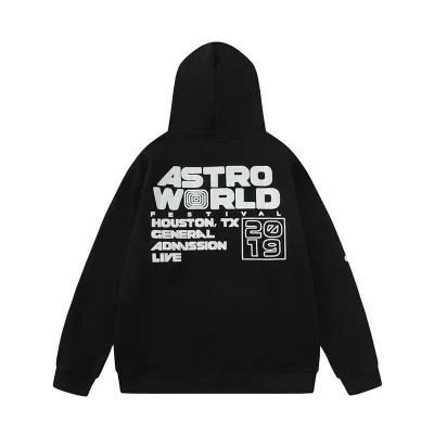 Худи Cactus Jack Astroworld Tour Staff "Black" фото № 2 Худи Cactus Jack Astroworld Tour Staff "Black" фото № 2