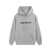 Худи Carhartt Solid Color With Logo "Gray"