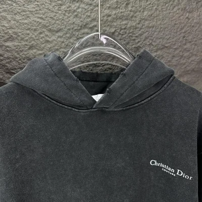 Худи Christian Dior White Small Frontside Logo "Black" фото № 2