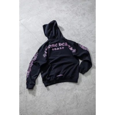 Худи Chrome Hearts Ornament Print "Black" фото № 2 Худи Chrome Hearts Ornament Print "Black" фото № 2