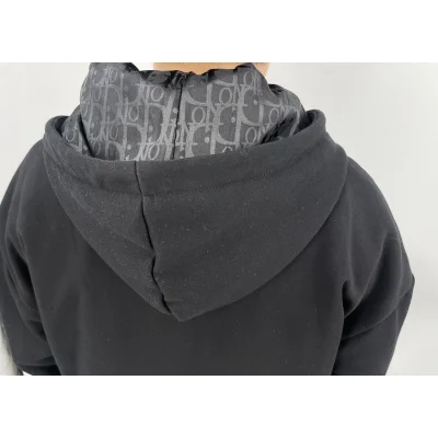 Худи Dior Monochrome ZIP "Black" фото № 8
