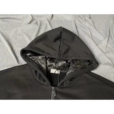 Худи Dior Monochrome ZIP "Black" фото № 5