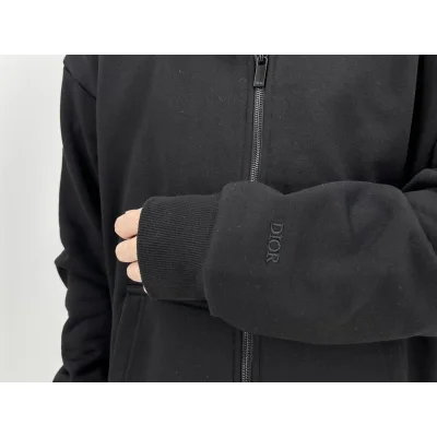 Худи Dior Monochrome ZIP "Black" фото № 2