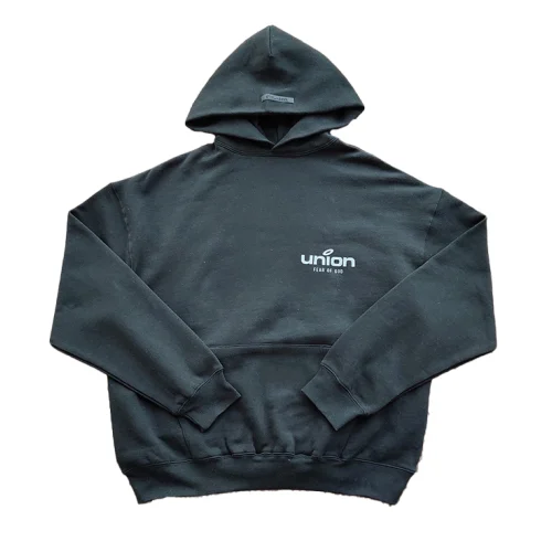 Худи Fear Of God Company Logo "Black"