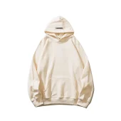 Худи Fear Of God With An Inscription On The Back "Cream"