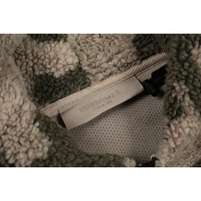 Худи Fear Of God Soft As Teddy "Brown/Green" фото № 2