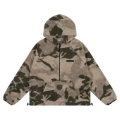 Худи Fear Of God Soft As Teddy "Brown/Green"