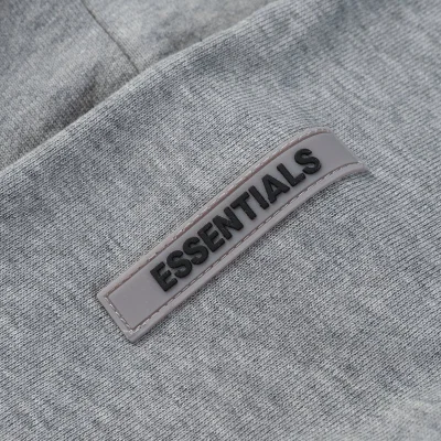 Худи Fear Of God With Black Text Logo On The Back "Gray" фото № 4