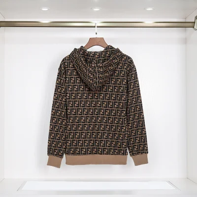 Худи Fendi Brand Style "Brown" фото № 5
