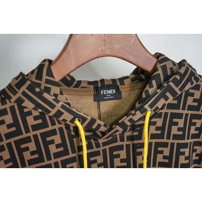 Худи Fendi Brand Style "Brown" фото № 6