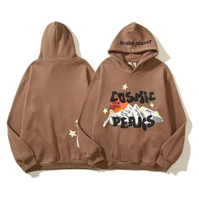 Худи Four Caccus Cosmic Peaks "Brown" фото № 3