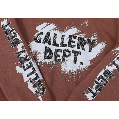 Худи Gallery Dept Logo Letters With Petals "Brown" фото № 2