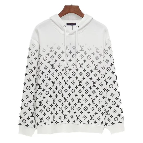 Худи Louis Vuitton Print Brand Logo Print "White"