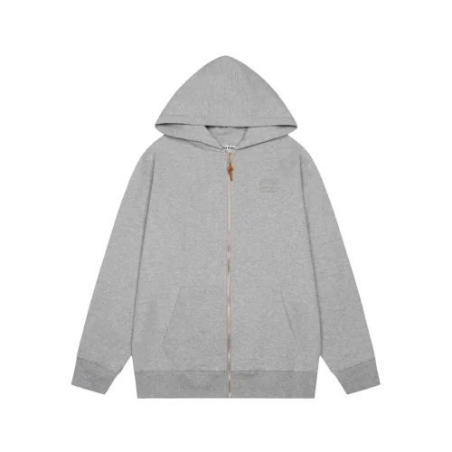 Толстовка Miu Miu Breathable Material "Gray"