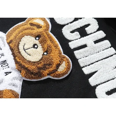 Худи Moschino Teddy Bear "Black" фото № 3