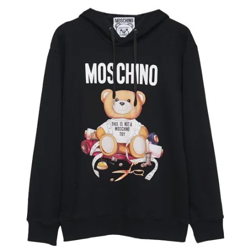 Худи Moschino 3 Colors Couture "Black"