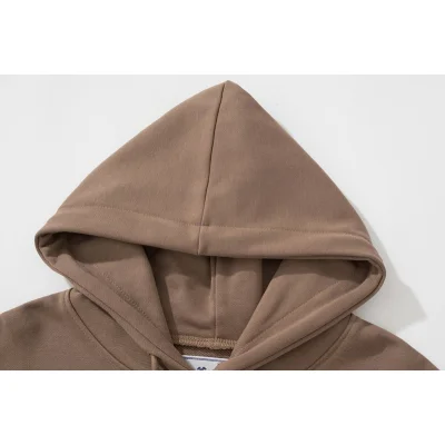 Худи Off White With Gray Diagonal Stripes "Brown" фото № 4