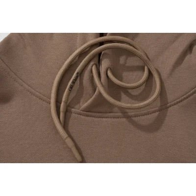 Худи Off White With Gray Diagonal Stripes "Brown" фото № 8