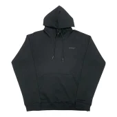 Худи OFF-White Gray Rectangle Diagonal Stripes "Black"