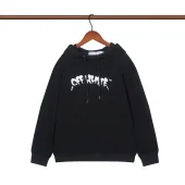 Худи Off White Brand White Hands "Black"