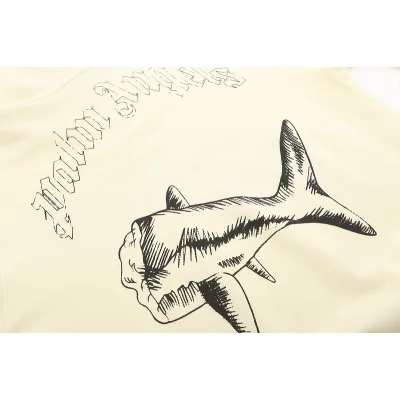 Худи Palm Angels Shark "Beige" фото № 3