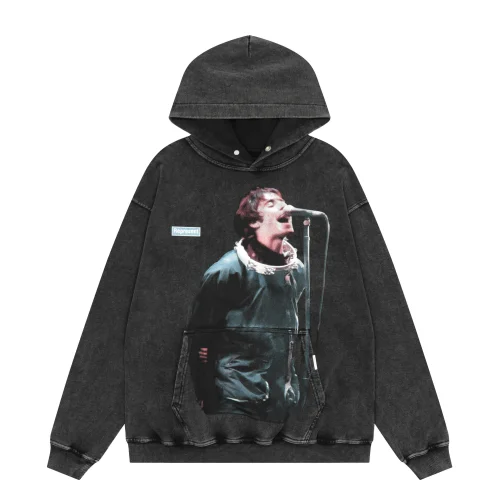 Худи Represent Cmon You Know Liam Gallagher "Gray"