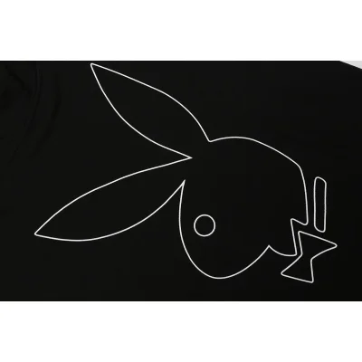 Худи Revenge Rhinestones Playboy "Black" фото № 3