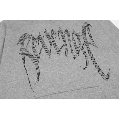 Худи Revenge Small Black Dots "Gray" фото № 6