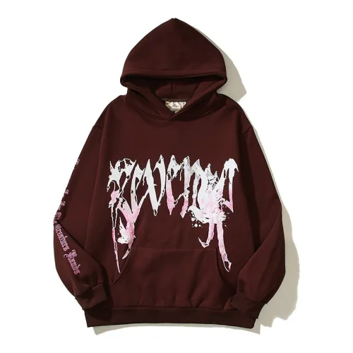 Худи Revenge X Four Caccus With Print "Brown"