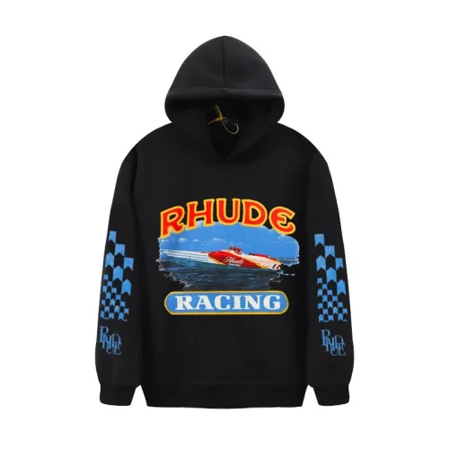 Худи Rhude First Place "Black"