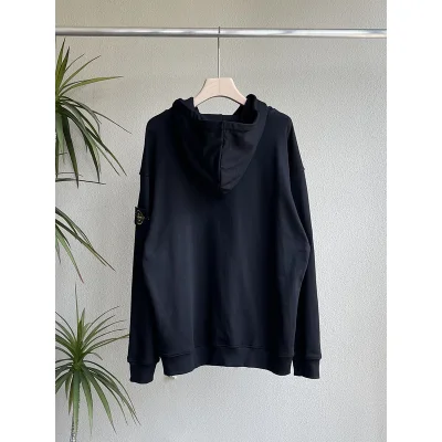 Худи Stone Island With A Patch "Black" фото № 2