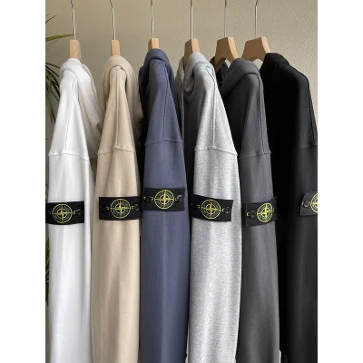 Худи Stone Island With A Patch "Black" фото № 3