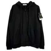 Худи Stone Island With Patch - ZIP "Black"