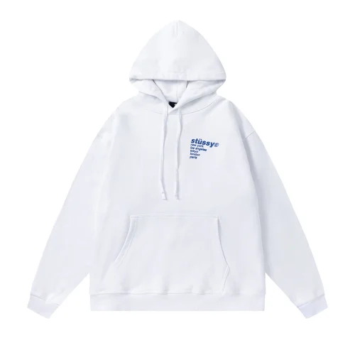 Худи Stussy Strawberry Print "White"