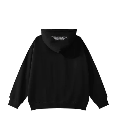 Худи Stussy With Text On The Hood "Black" фото № 2 Худи Stussy With Text On The Hood "Black" фото № 2