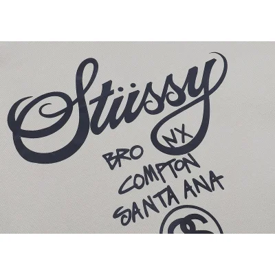 Худи Stussy New York Los Angeles Tokyo ZIP "Beige" фото № 4