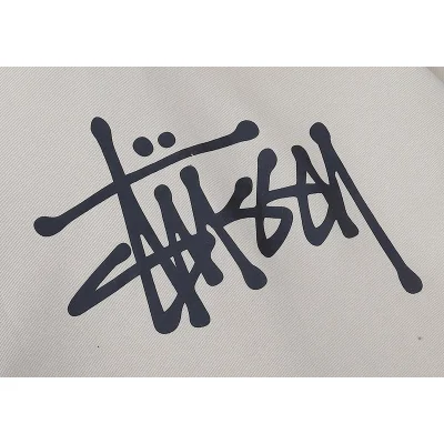 Худи Stussy Facsimile Style Logo ZIP "Beige" фото № 3