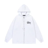 Худи Stussy With Logo Brand ZIP