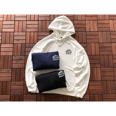 Худи Stussy Palm Tree With Billiard Ball "White" фото № 3