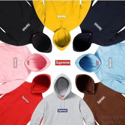Худи Supreme Brand Logo "Pink" фото № 2