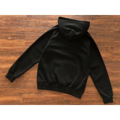 Худи Trapstar Front Logo With Twocolor Oblique Wide And Mirror Inscription "Black" фото № 2