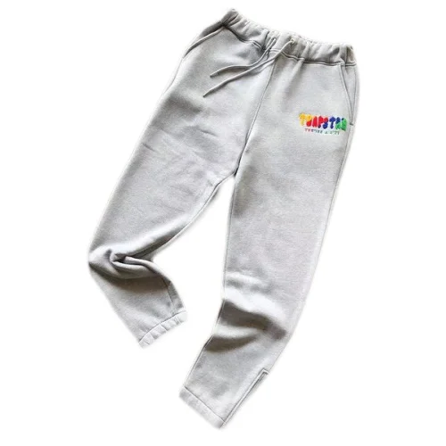 Штаны Trapstar Multicolor Logo With Mirror Inscription "Gray"