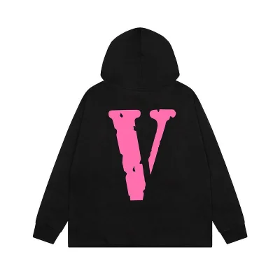 Худи Vlone Pink Text Friends "Black" фото № 2 Худи Vlone Pink Text Friends "Black" фото № 2