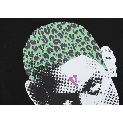 Худи Vlone Rodman And Logo "Black" фото № 9