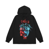 Худи Vlone Smile V999 Two-Faces "Black"