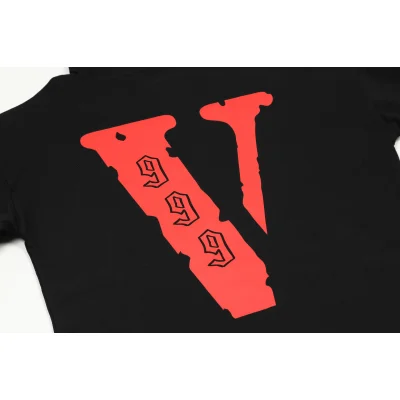 Худи Vlone Smile V999 Two-Faces "Black" фото № 3