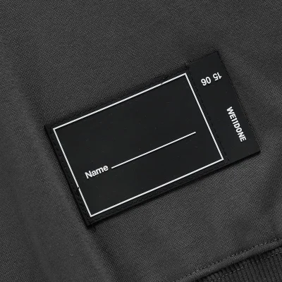 Худи We11done With Text Logo - Print "Gray" фото № 2