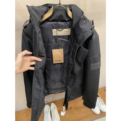 Куртка Burberry Black Stripe On The Sleeve England London "Black" фото № 5