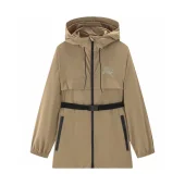 Куртка Burberry Frontside Clear The Warrior On The Horse "Beige"